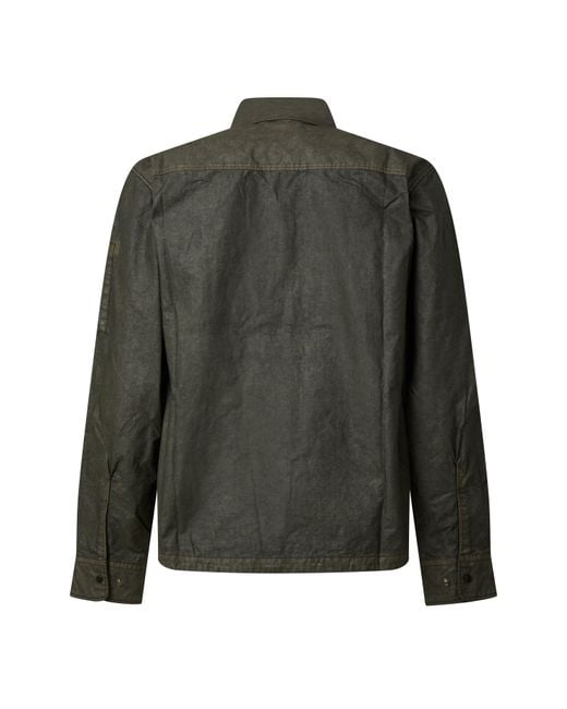 C P Company Green Cp Resined Oshirt Sn64 for men