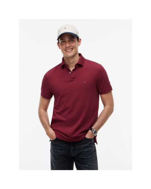 Tommy Hilfiger Red Core 1985 Polo Shirt for men