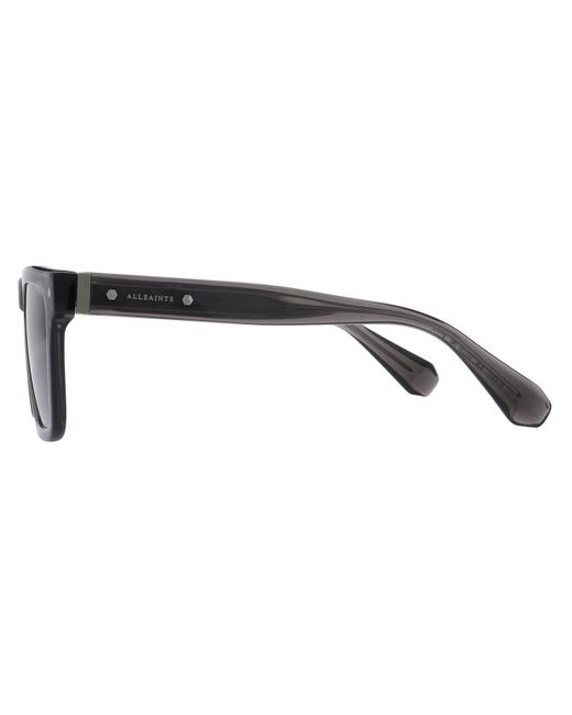 AllSaints Gray Echo Wayfarer Sunglasses