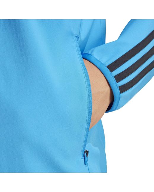 Adidas Originals Blue Sst Bonded Track Top for men