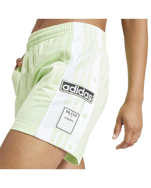 Adidas Originals Green Adibreak Woven Tracksuit Shorts
