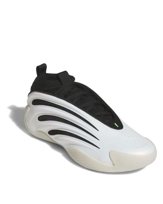 Adidas White Harden Volume 9 Basketball Shoes for men