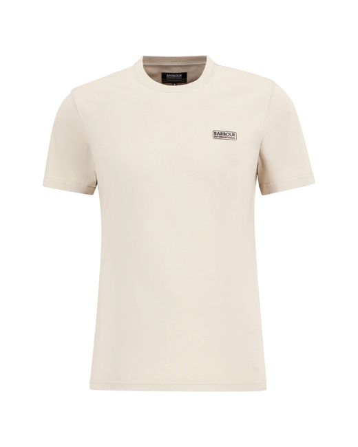 Barbour Natural Small Logo T-Shirt for men