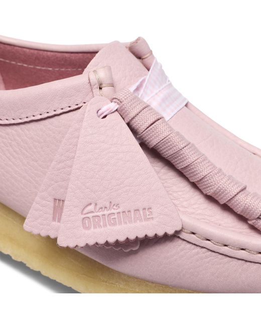 Clarks Pink Moc Toe Formal Shoes