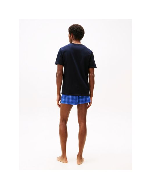 Tommy Hilfiger Blue 3 Pack Short Sleeve T-Shirts for men