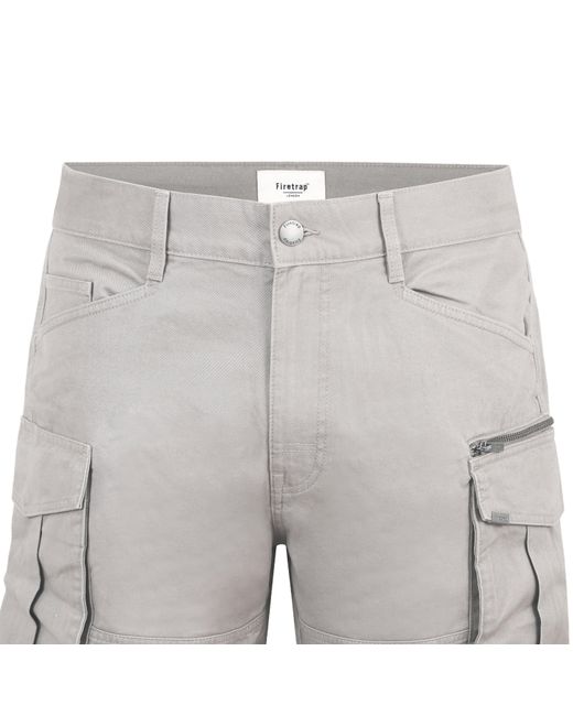 Firetrap Gray Btk Shorts for men