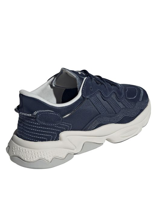 Adidas Originals Blue Ozweego Low-Top Trainers for men