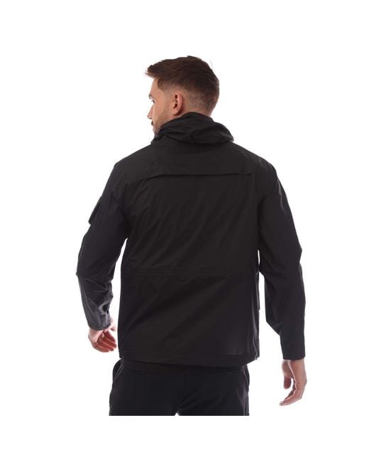 C P Company Black Metropolis Series Pertex Packable Jacket for men