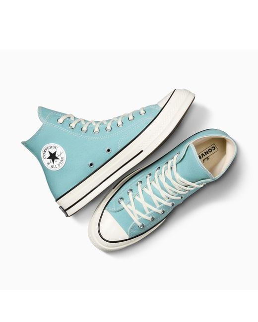 Converse Blue Adults Chuck 70 Canvas High-Top Trainers