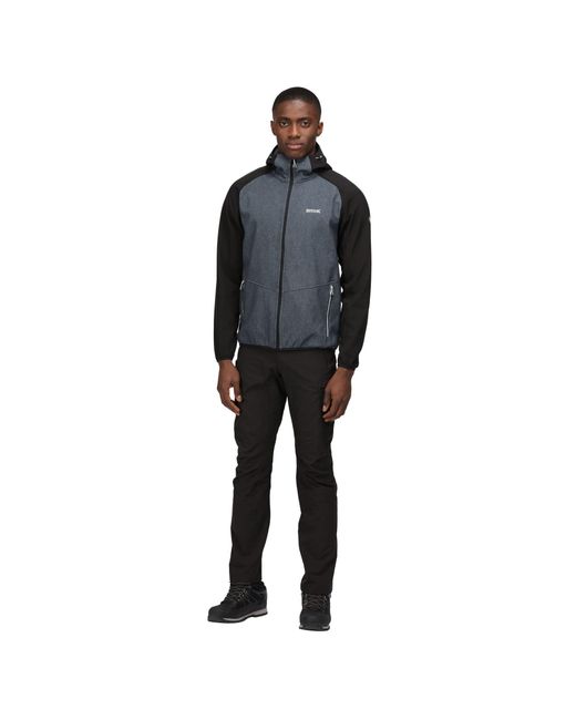 Regatta Black Arec Iii Softshell Jacket for men