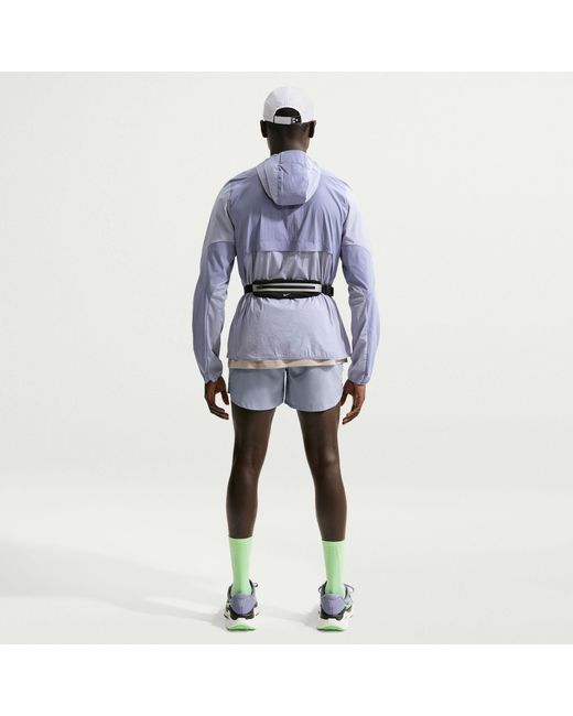 Nike Blue Stride Plus Repel Running Jacket for men