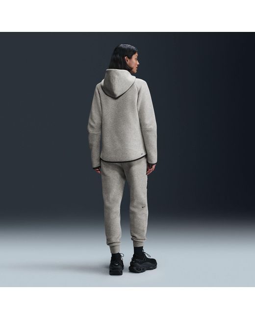 Nike Gray Tech Fleece Zip Hoodie