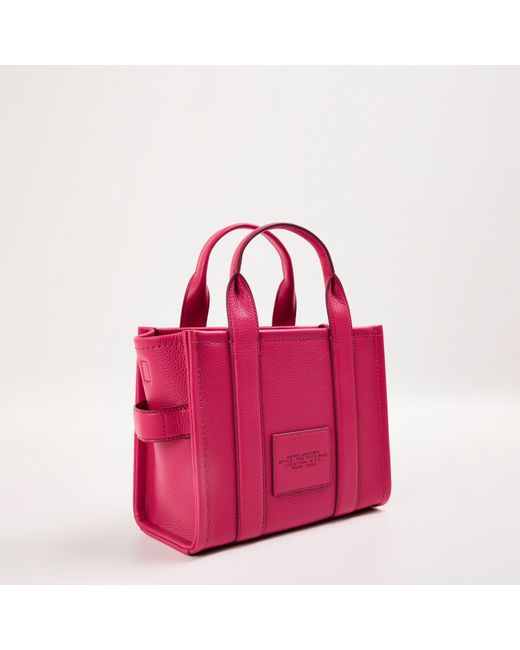 Marc Jacobs Pink The Leather Small Tote Bag