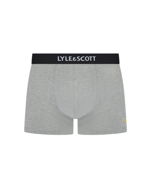 Lyle & Scott Black Henrick Boxers for men
