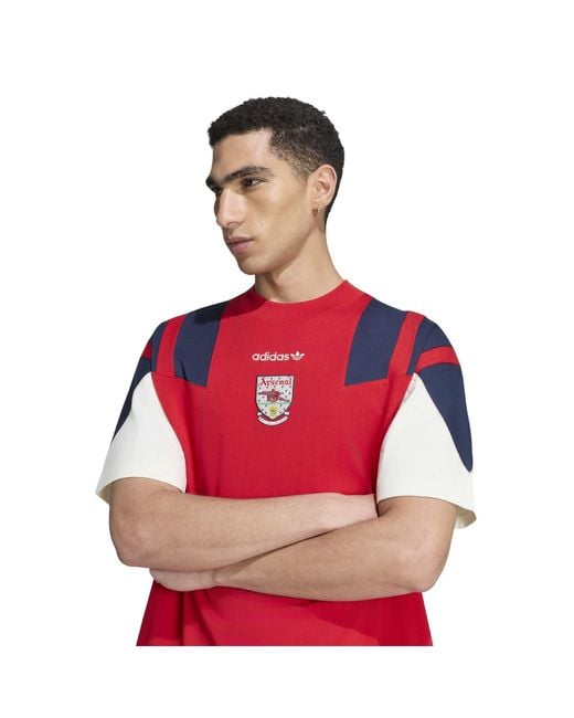 Adidas Red Arsenal Eqt T-Shirt for men