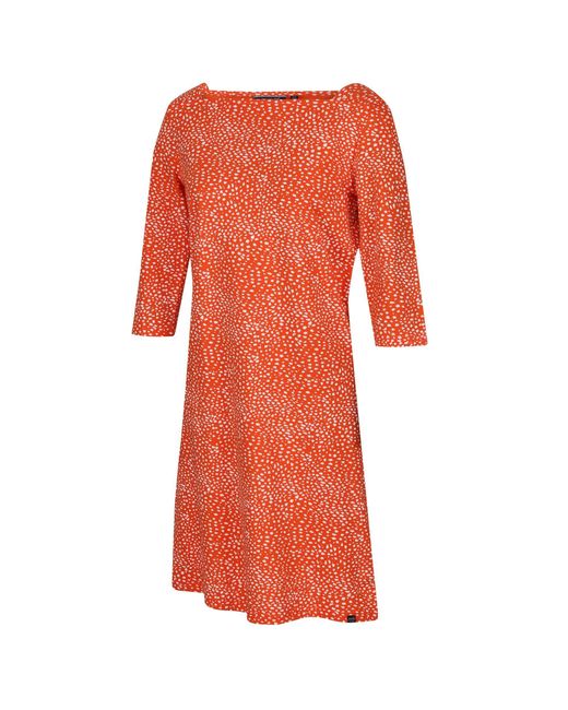 Regatta Red Paislee Smock Dress