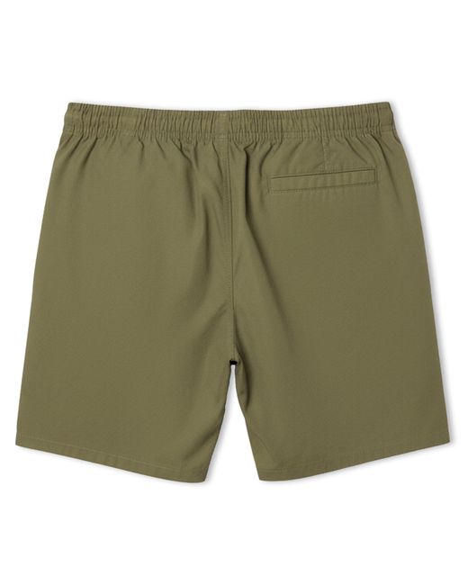 Lacoste Green Relaxed Fit Poplin Shorts for men