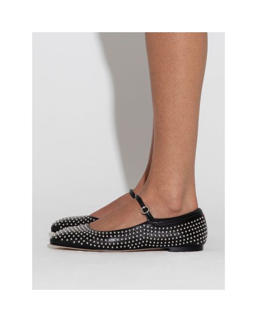 Aeyde Black Unm Mini Sud Ballet Pumps