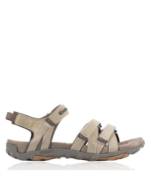 Karrimor Tuvalu Leather Sandals Ladies in Metallic Lyst UK