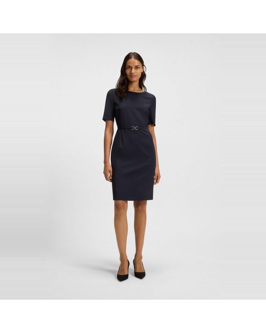 Boss Blue Daleah T-Shirt Dress
