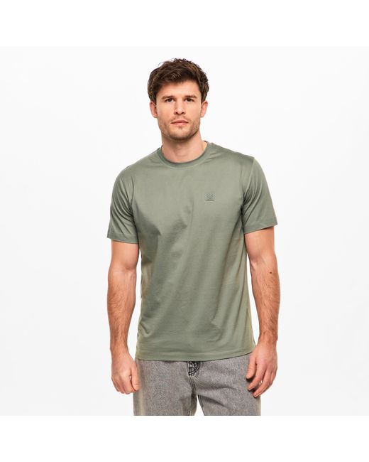 Belstaff Green Steel T-Shirt for men