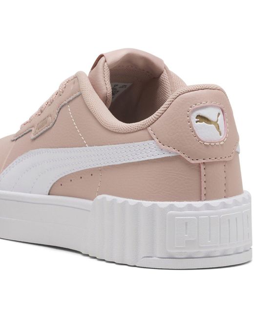PUMA Pink Carina 3.0 Low-Top Trainers