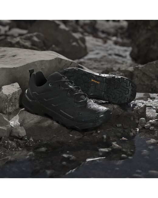 Adidas Black Terrex Skychaser Ax5 Gore-Tex Hiking Shoes for men