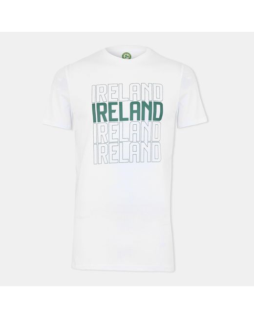 Castore White Licensed Short-Sleeve T-Shirt for men