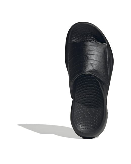 Adidas Black Lightblaze Slides for men