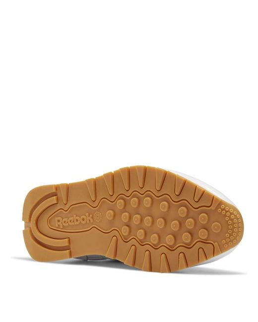 Reebok White Classic Leather Trainers for men