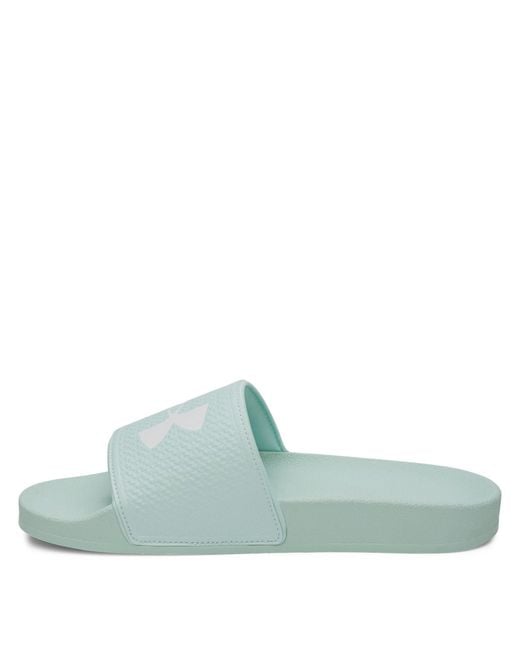 Under Armour Blue Pool Sliders