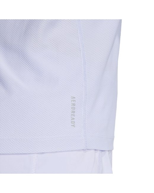 Adidas Blue Own The Run T-Shirt