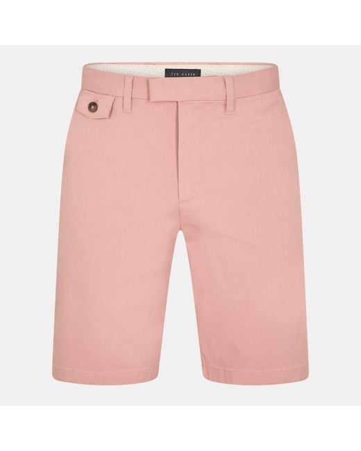 Ted Baker Pink Chino Shorts for men