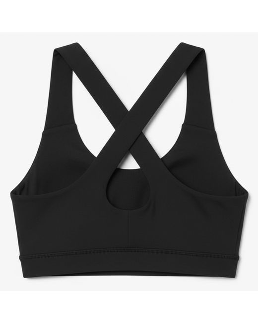 Lacoste Black Sport Breathable Stretch Bralette