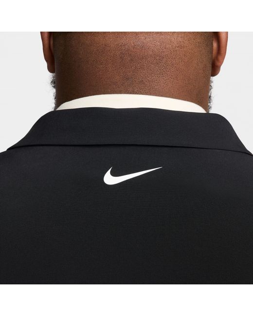 Nike Black Tour Repel Full-Zip Golf Jacket for men