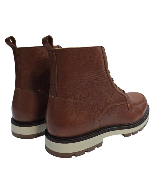 Deakins Brown Deaks Rider Hiker Rugged Boots for men