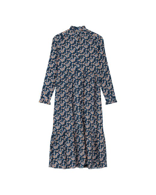 Regatta Blue Orla Midi Smock Dress