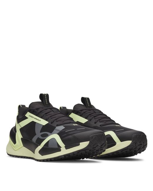 Under Armour Blue Reign Xt Training Shoes Marine Od Castlerock Citrine for men