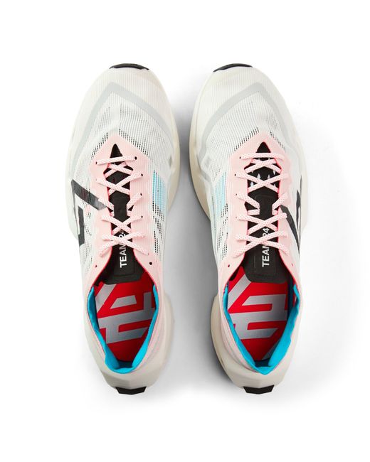 REPRESENT 247 White Fast Neutral Running Shoes for men