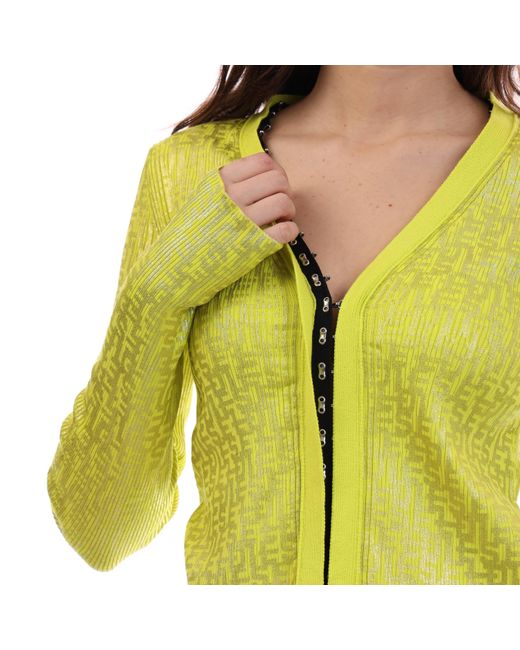 DIESEL Yellow M Gria Maglia Cardigan