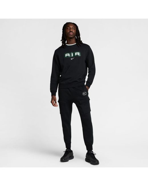 Nike Black M Nsw Sw Air Cargo Pant Flc Bb for men