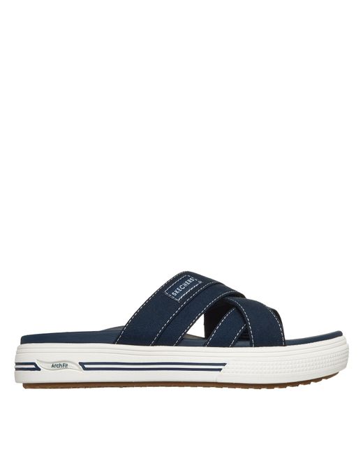 Skechers Blue Arch Fit Arcade Flat Sandal