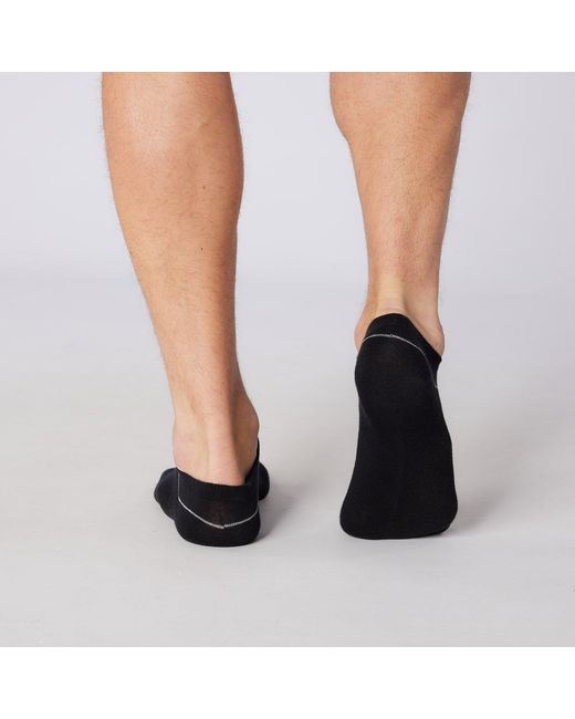 DKNY Black 3 Pack Jefferson Liner Socks for men