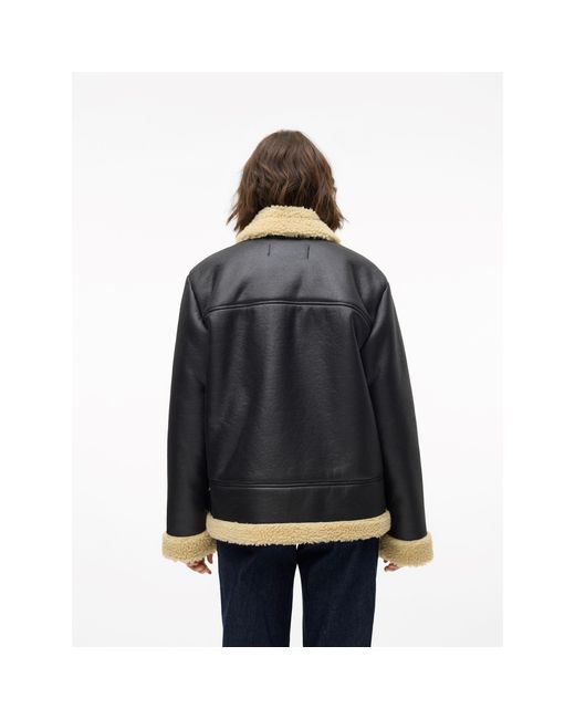 Vero Moda Black Kay Aviator Jacket