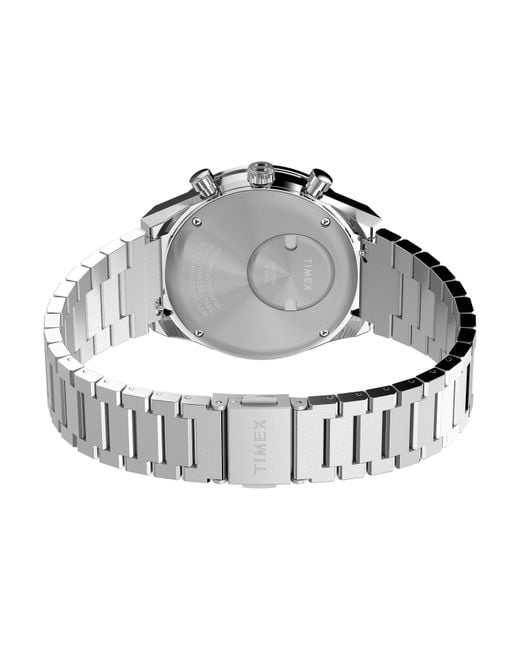 Timex Metallic Water Resistant Analogue Quartz Watch for men