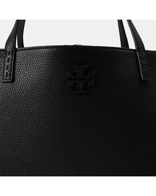 Tory Burch Black Mcgraw Tote Bag