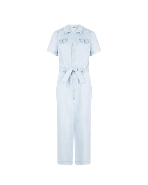 PAIGE Blue Anessa Jumpsuit