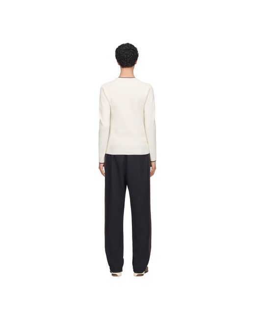 Adidas Originals White By Wales Bonner X Y3 Knit Base Long Sleeve Top for men