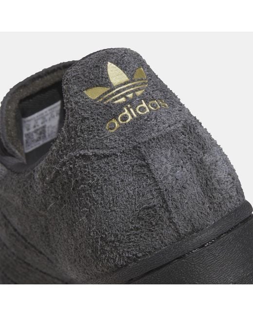 Adidas Originals Black Superstar Adv Shoes for men