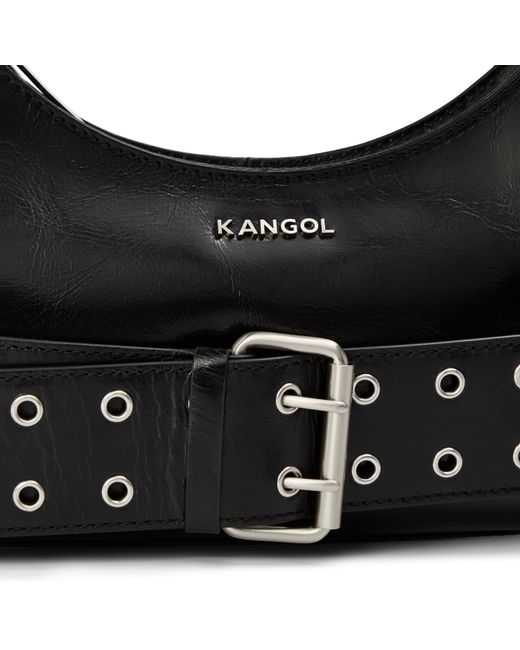 Kangol Black Buckle Shoulder Bag
